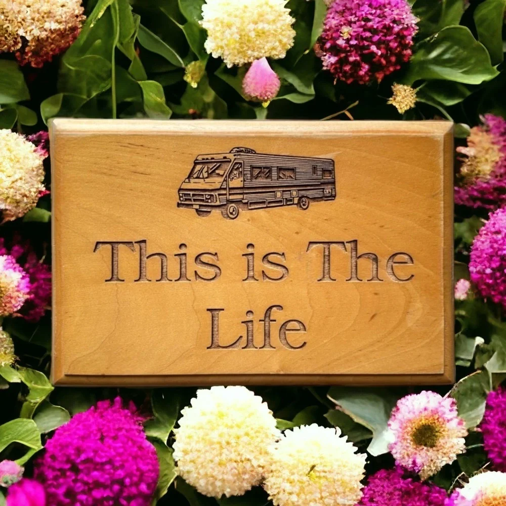 Vintage carved wooden